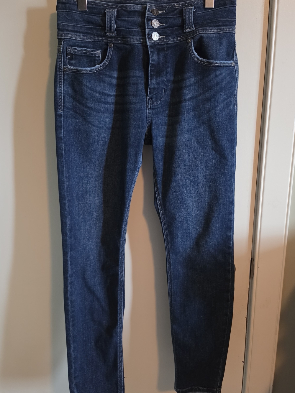 KanCan Women's Skinny Jeans in Dark Indigo